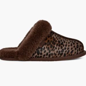UGG Scuffette Cheetah Print Slippers